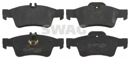 Комплект тормозных колодок, дисковый тормоз SWAG купить